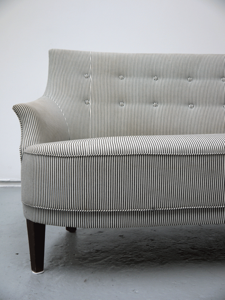 Finn Juhl Style – Sculptured Three Seat Sofa
