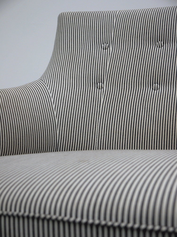 Finn Juhl Style – Sculptured Three Seat Sofa