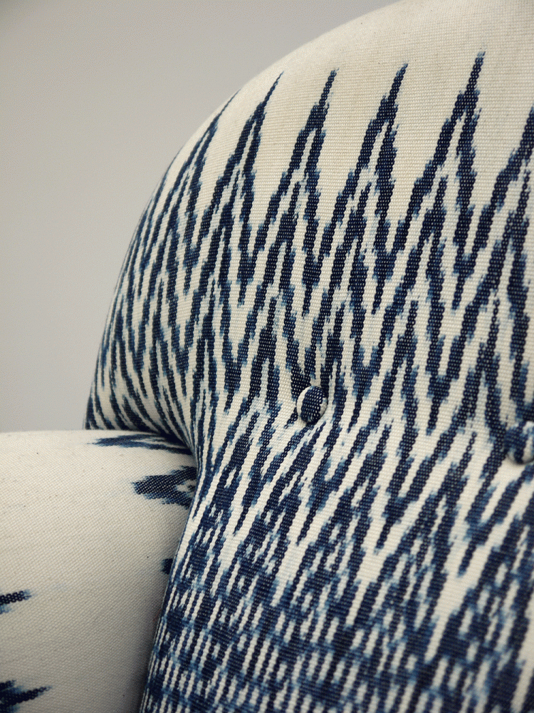 Finn Juhl Stlye – Large Upholstered King Lounge Chair