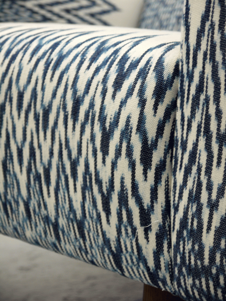 Finn Juhl Stlye – Large Upholstered King Lounge Chair