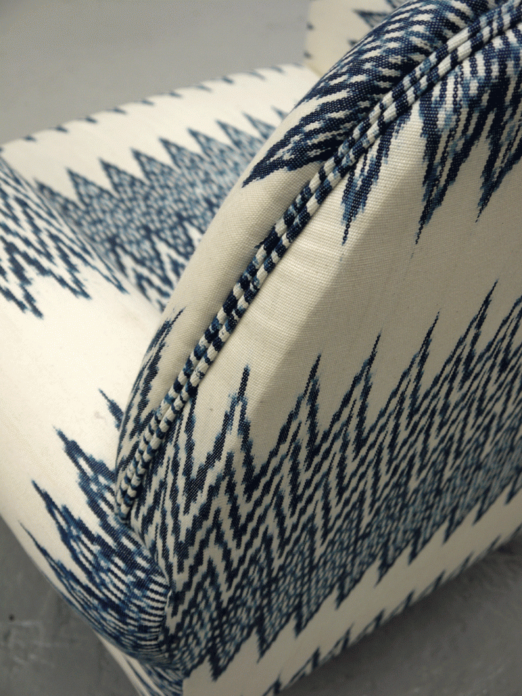 Finn Juhl Style – Large Uphostered Queen Lounge Chair