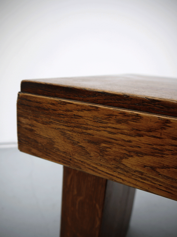 Perriand / Corbusier – Modernist Oak Desk / Dressing Table