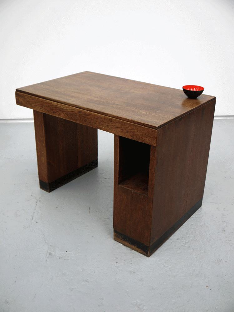 Perriand / Corbusier – Modernist Oak Desk / Dressing Table
