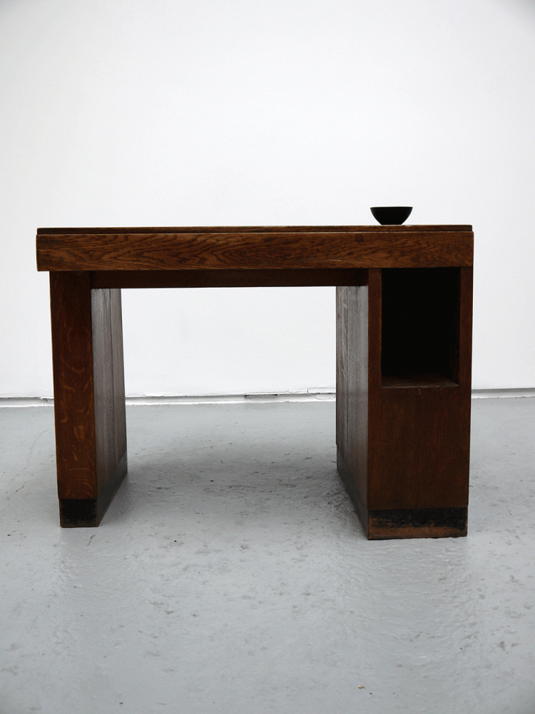 Perriand / Corbusier – Modernist Oak Desk / Dressing Table