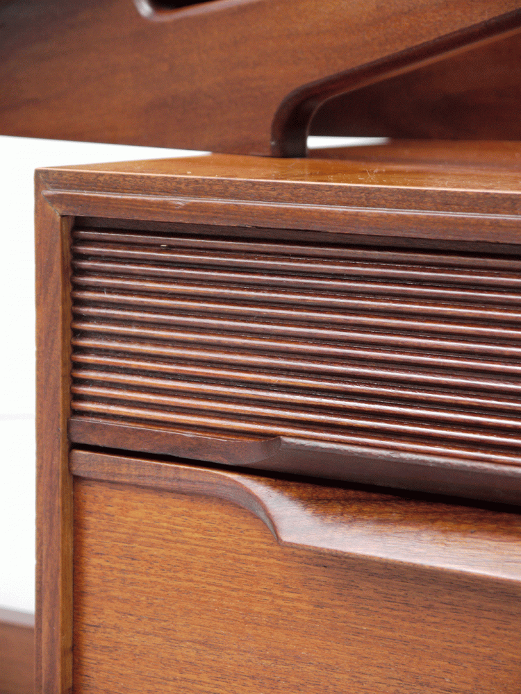 Danish – Floating Glass Dressing Table