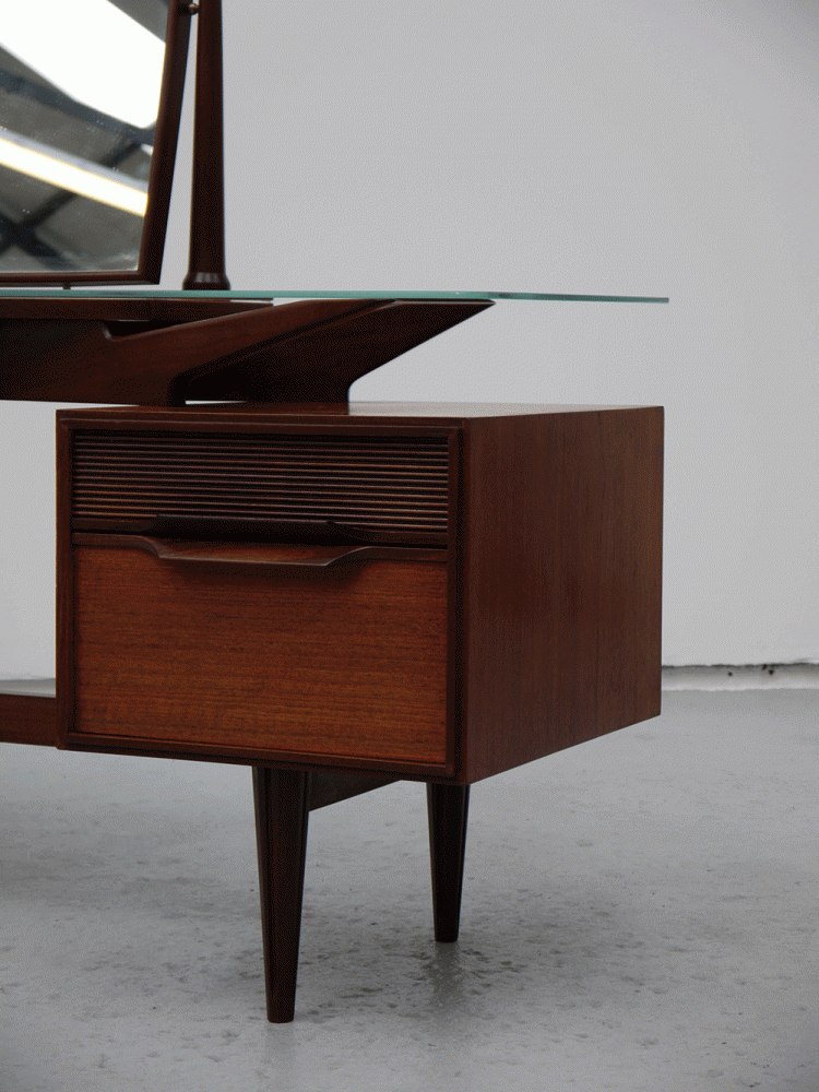 Danish – Floating Glass Dressing Table