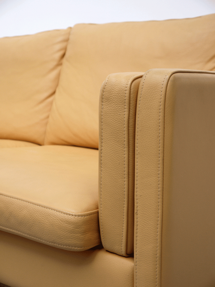 Skippers Durup – Two Seat Leather Sofa