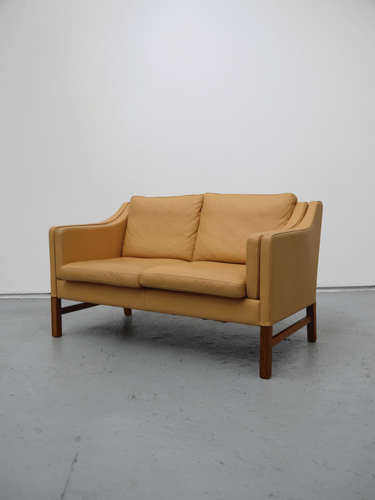 Skippers Durup – Two Seat Leather Sofa