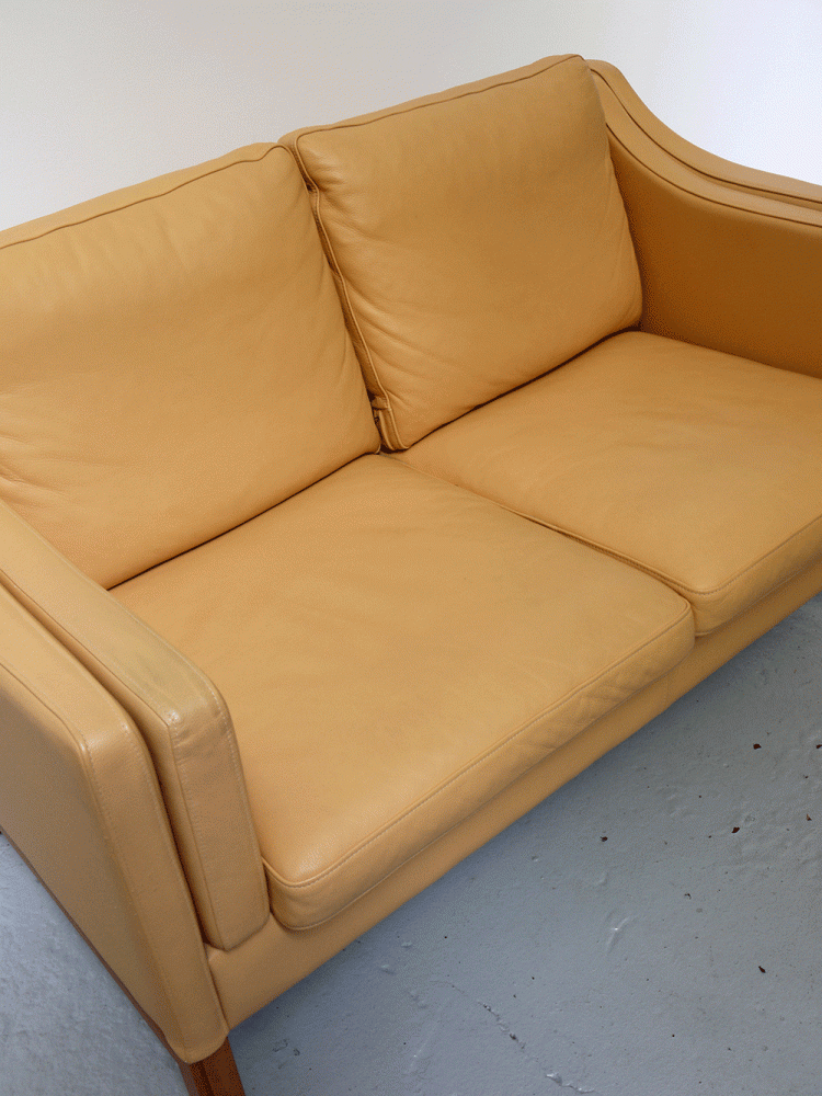 Skippers Durup – Two Seat Leather Sofa