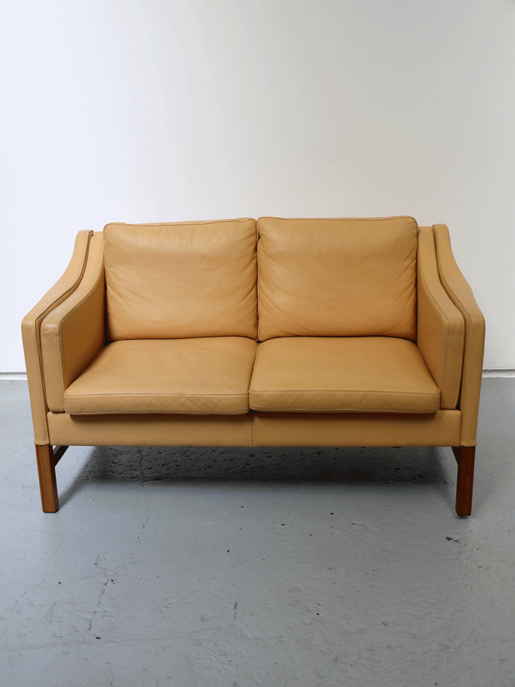 Skippers Durup – Two Seat Leather Sofa