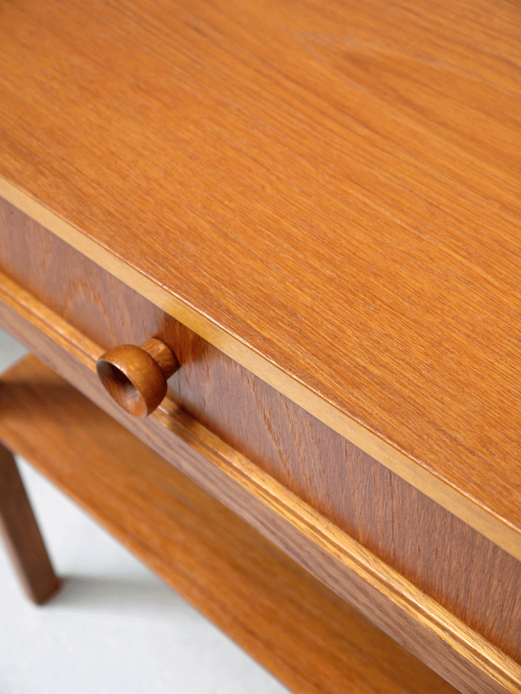 AB Carlstrom – Pair Of Teak Bedside Drawer Units