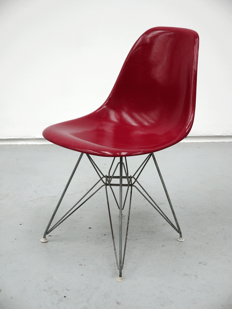 Charles and Ray Eames – Rare Watermelon DSR Eiffel Chair