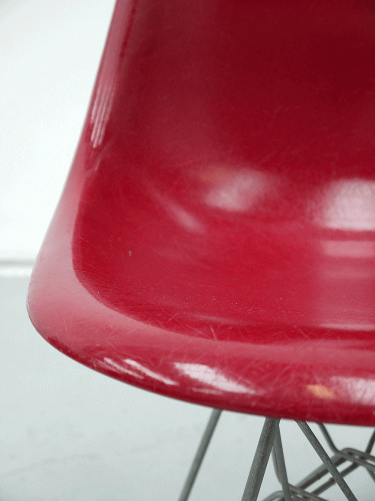 Charles and Ray Eames – Rare Watermelon DSR Eiffel Chair