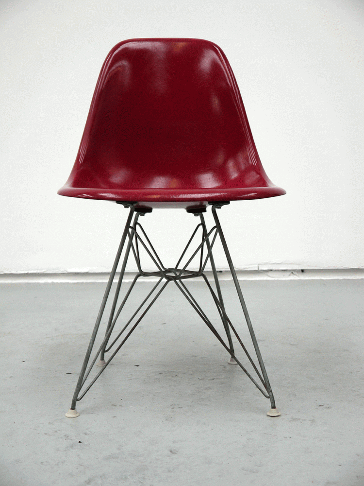 Charles and Ray Eames – Rare Watermelon DSR Eiffel Chair