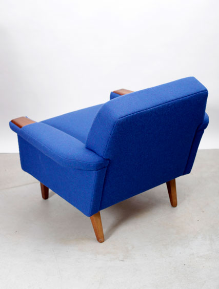 Blue Easy Chair – Teak Paws